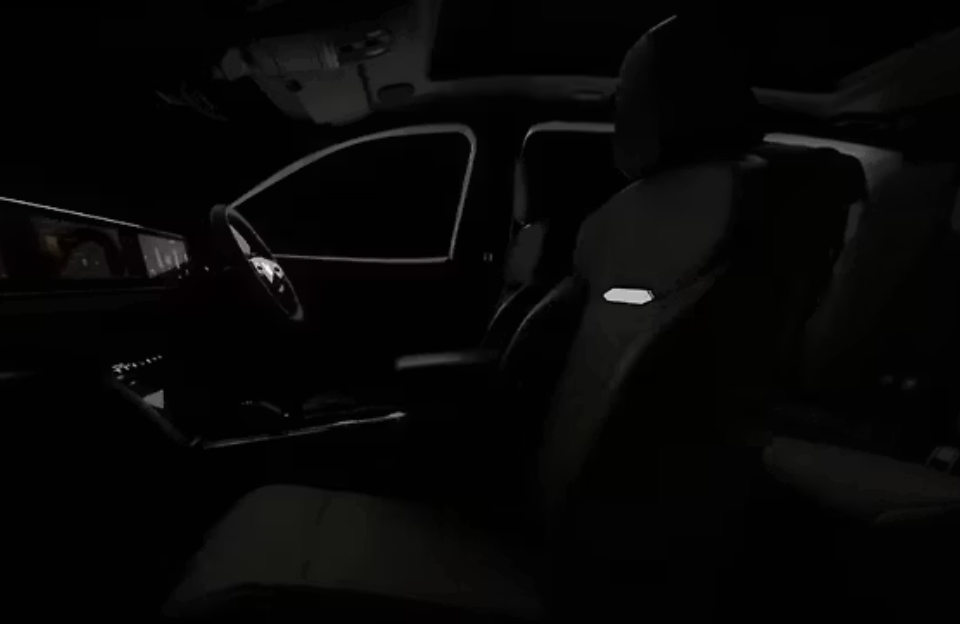 Mahindra XEV 9S Interior Teased: Sliding Second Row and Tri-Cluster Display Revealed