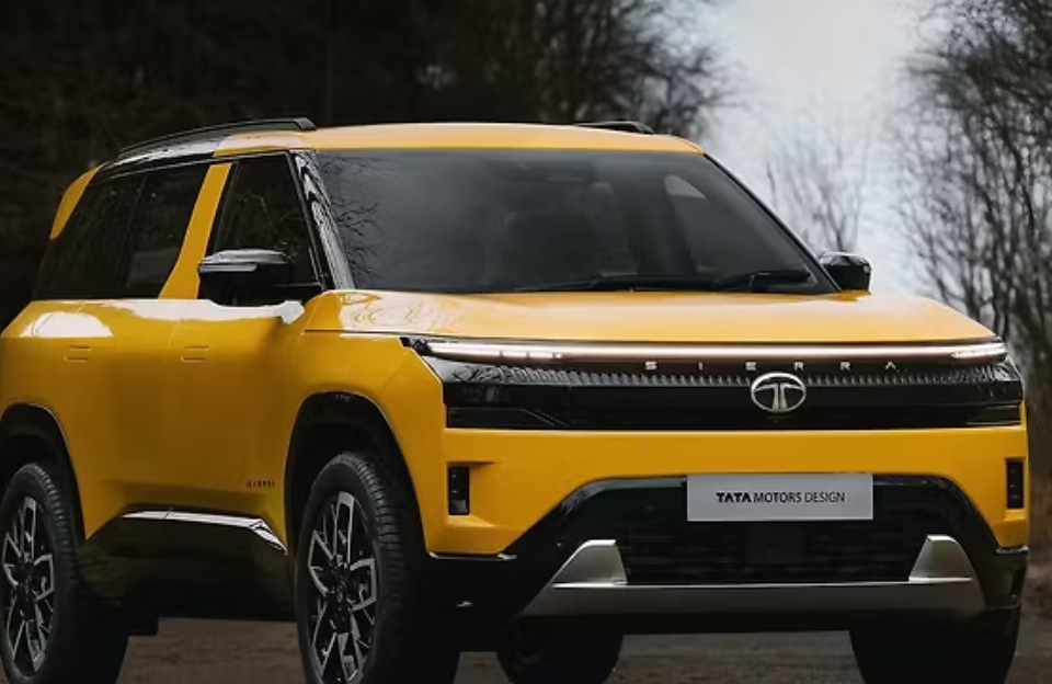 Tata Sierra Gets Panoramic Sunroof Ahead of 25 November Reveal
