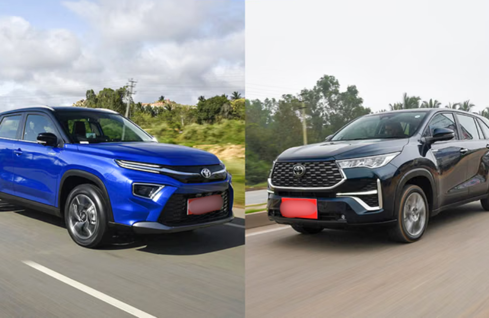 Toyota Hyryder Outsells Innova Twins for the First Time in October 2025