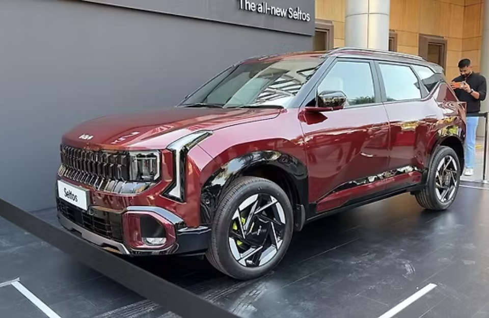 New Kia Seltos Unveiled in India: Design, Features, Engines & Expected Price