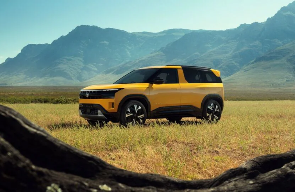 Tata Sierra EV launch exterior design electric SUV