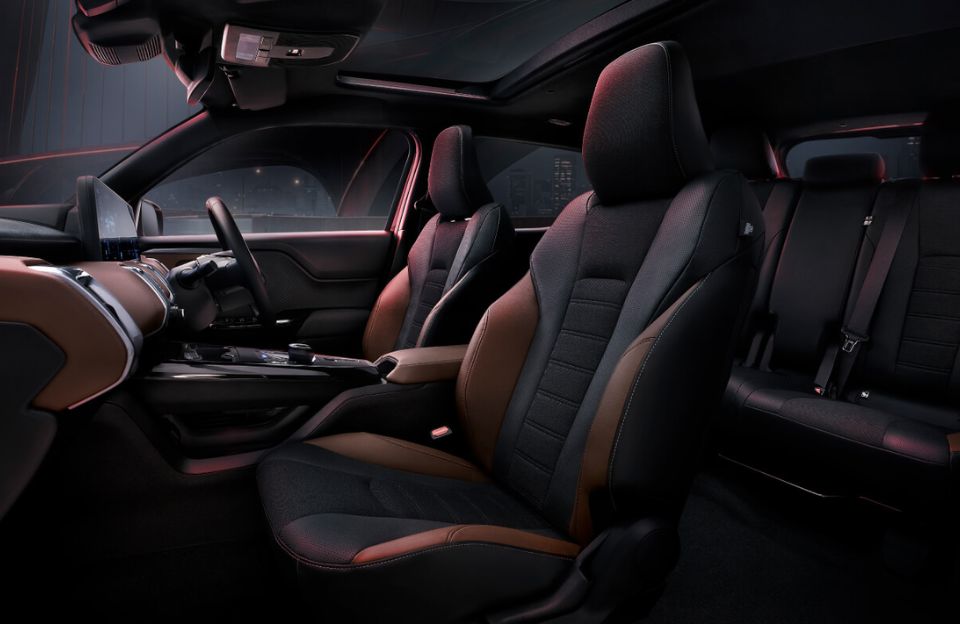 Urban Cruiser EV interior dashboard